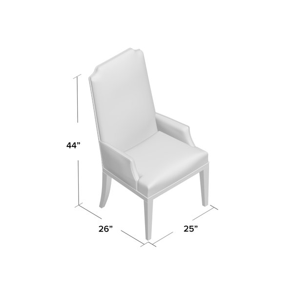 Birch Lane™ Dunnes Arm Chair in SunBleached Cypress & Reviews Wayfair